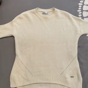 Hollister Off White Knit Sweater